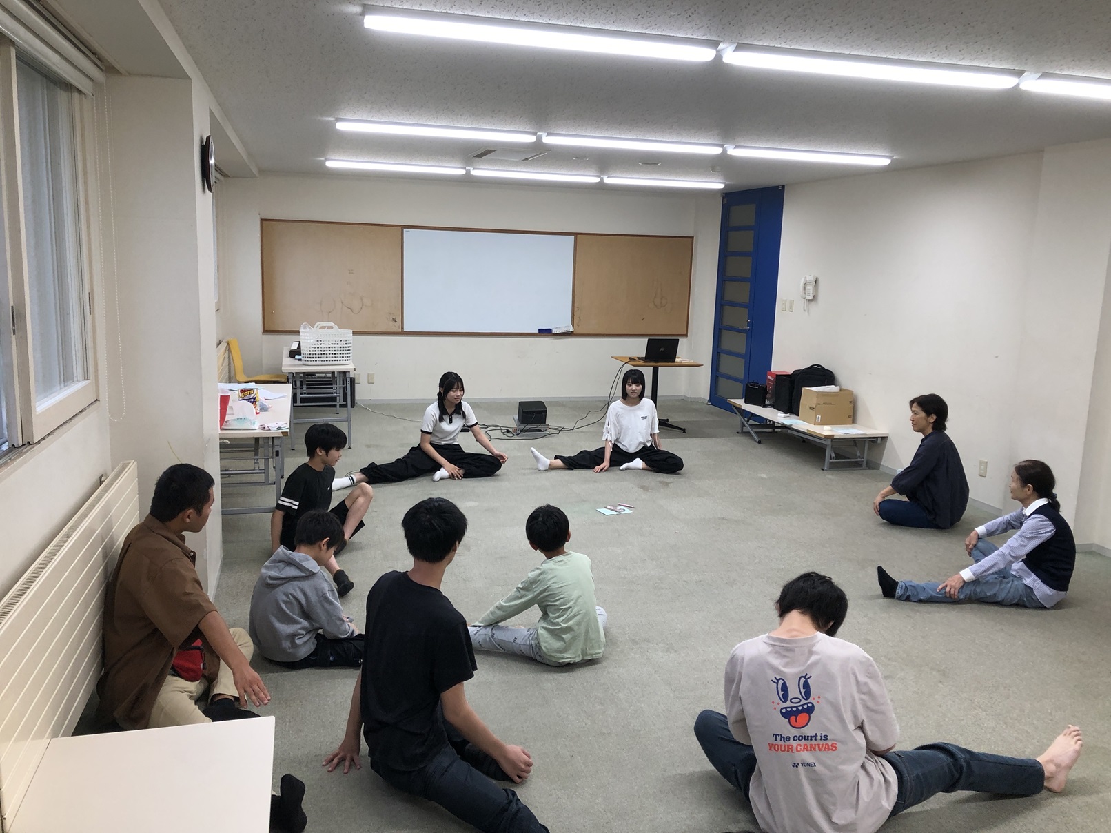 レクリエーション(一日目)準備運動