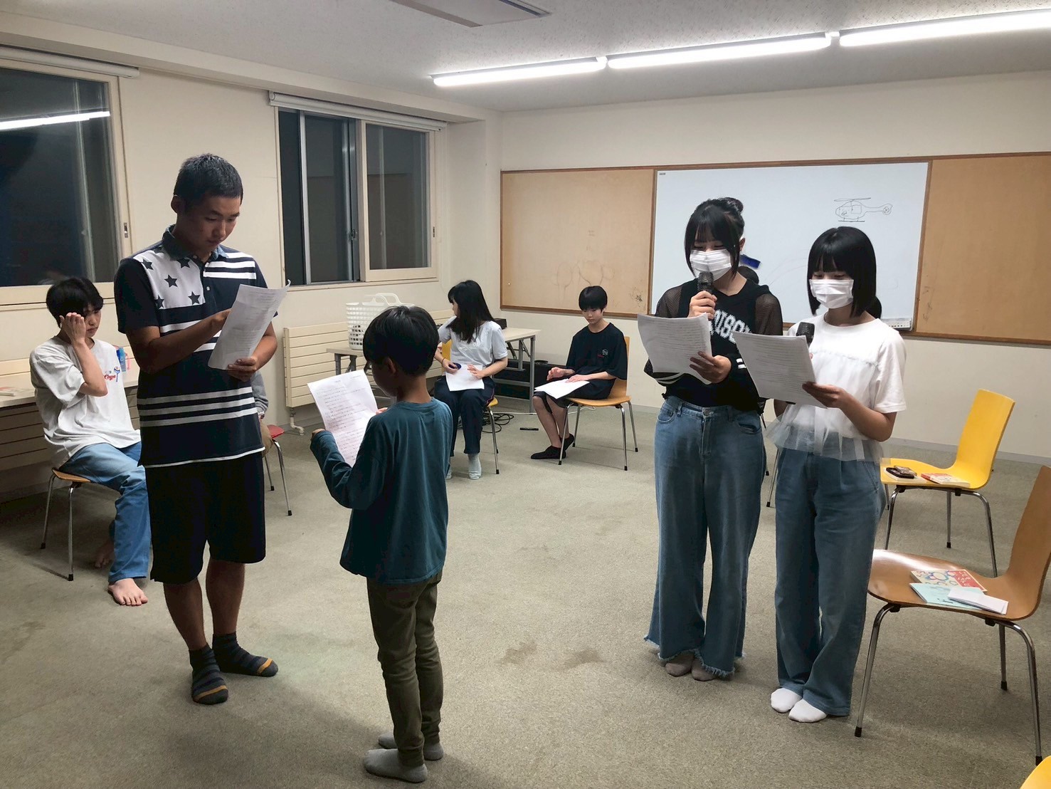 寸劇（子ども「サウルとダビデ」）